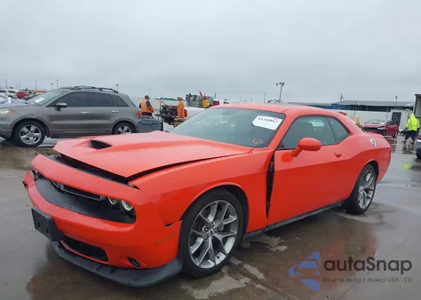 2022 Dodge Challenger Gt из США, поврежденный, VIN 2C3CDZJG6NH263375